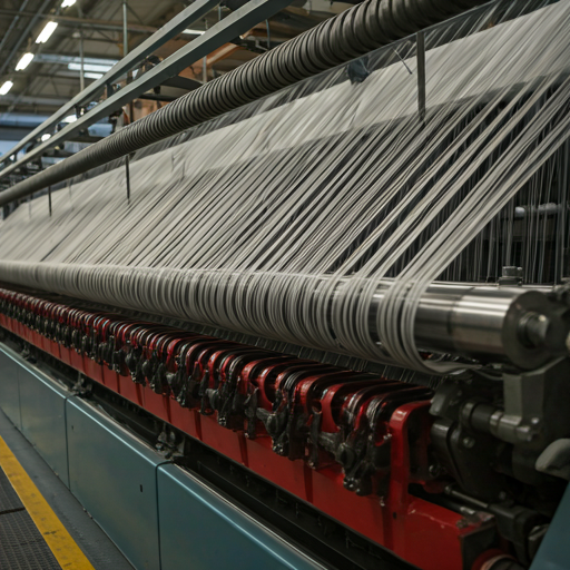 Aalidhra DTY Machine in Operation
